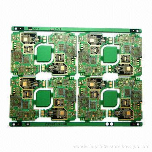 Single-sided PCB with Made of FR4 TG-170 Material, 2.0mm Thickness, 1oz Copper, OSP Surface Finish